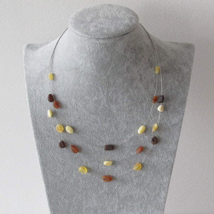 NC010 Naszyjnik matowy