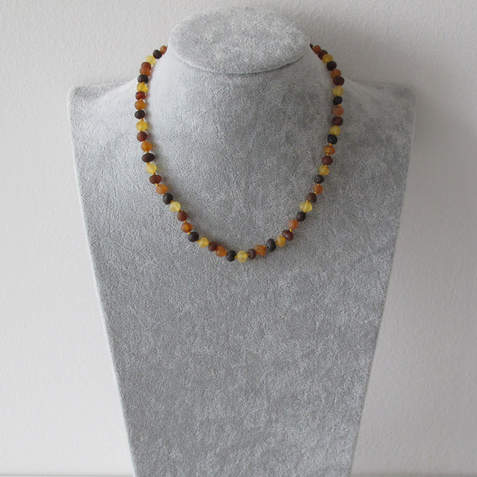 NA015 Naszyjnik matowy